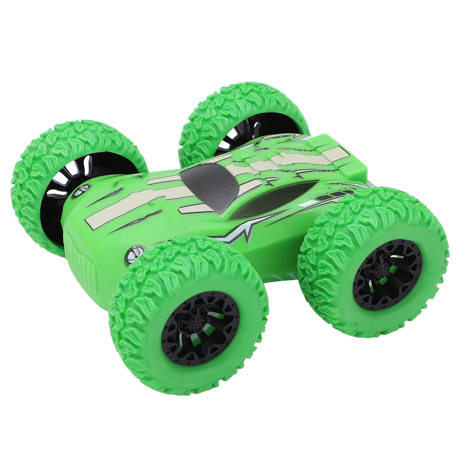 Dual Sided Flip Car, 180? Rotation Friction Powered Cars Rubber Tires