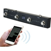 M-VAVE Chocolate BT Wireless MIDI Controller Rechargeable 4 Buttons Portable MIDI Foot Controller Pedal APP Control