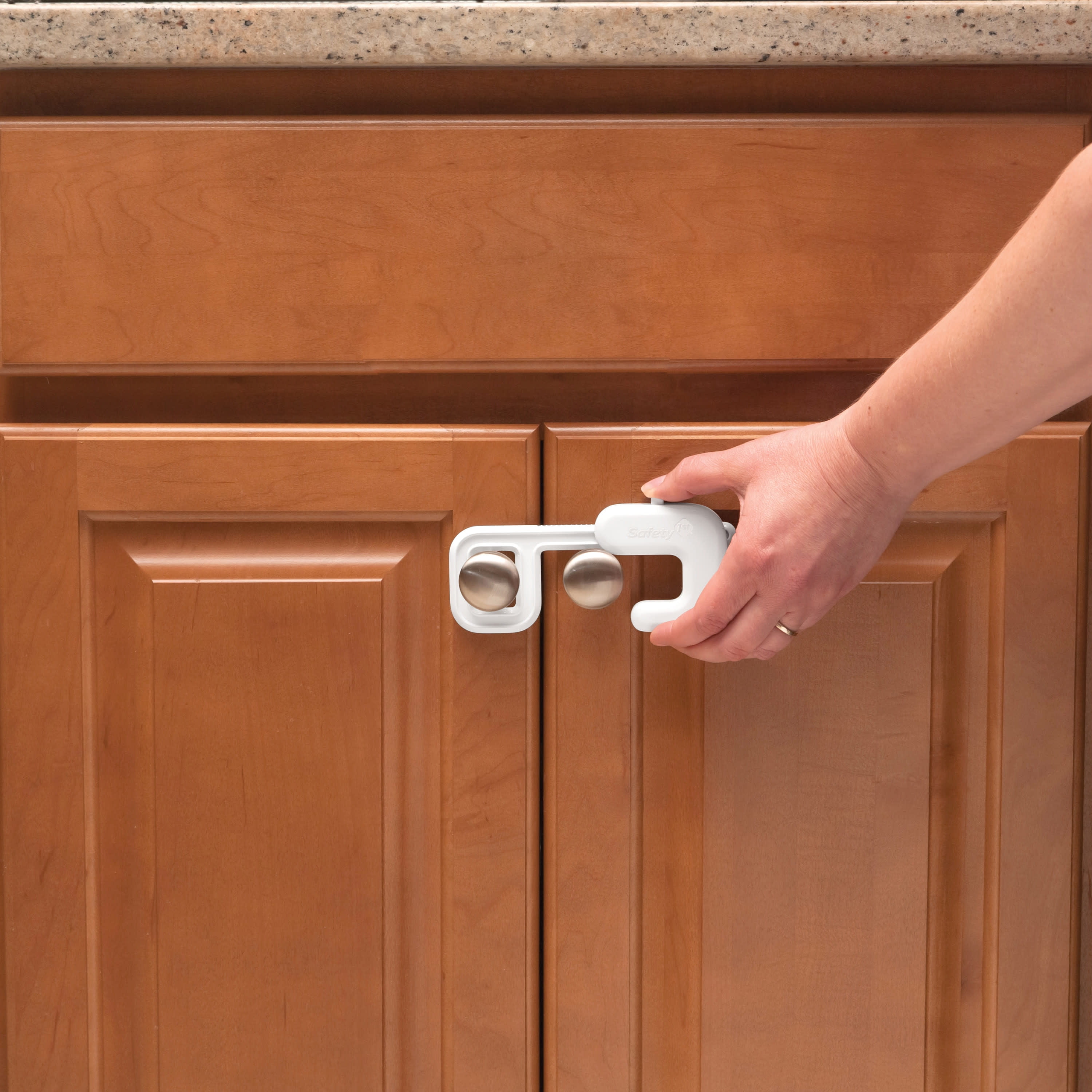 Safety 1st Side By Side Cabinet Lock, 2-Count for sale online