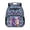 Boba Axolotl Mermaid Scales, variant on Neon T-Rex Print Backpack for Kids Boys Girls Age 3-10, 13.5 Inch Large Capacity Water Resistant School Bookbag with Adjustable Padded Straps Multi Pockets for Travel & Daily Use