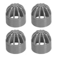 thumbnail image 1 of Uxcell 1 Inch (25mm) Fish Cover Permeable Cap, 4Pcs Aquarium Guard, Gray, 1 of 6