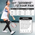 thumbnail image 6 of 3 Pairs Thigh High Compression Socks for Women and Men Circulation 20-30 mmhg Over the Knee, Best Support for Running, Cycling, Nursing, 6 of 6