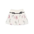 thumbnail image 2 of Marie Girls Printed Skirt with 3D Bows, Sizes 4-16, 2 of 9