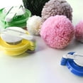 thumbnail image 4 of Willstar 4 Sizes Pom Pom Makers Set Fluff Ball Weaver Needle Knit Craft Tools Kit DIY Kit, 4 of 10