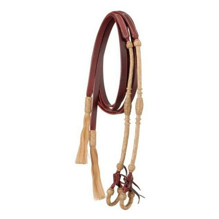 Royal King Heavy Rolled Rawhide Split Reins