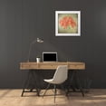 thumbnail image 3 of Malek, Honey 20x20 White Modern Wood Framed Museum Art Print Titled - Lush Vintage Florals IX, 3 of 4