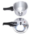 thumbnail image 5 of Pressure Cooker Aluminium Alloy Explosion Proof Large Capacity Pressure Canning Pot Cooker Compatible with Gas & Induction Cooker 18CM/3L, 5 of 5