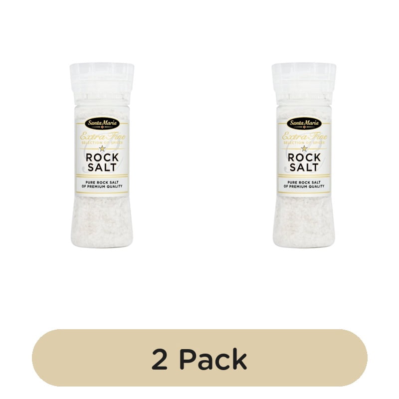 Santa Maria Rock Salt 455g, British Import (Pack of 2)