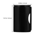 thumbnail image 2 of ETHZZLE 5Pcs Finger Shaker Percussion Instrument Black for Ukulele Guitar Outdoor Performance, 2 of 8