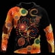 thumbnail image 3 of Novedades en sudaderas y sudaderas con capucha, lagartos indígenas de Australia y el sol, sudadera con capucha estampada en 3D para hombre, abrigo tipo pulóver Y2k, 3 of 5