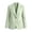Green, variant on Women's Office Suit Blazer Long Sleeve Casual Business Jackets Lapel V Neck Button Down Commute Outwear With Pockets (S, Green)