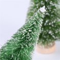 thumbnail image 2 of relayinert Christmas Mini Tree Home Tabletop Decor Holiday Desktop Ornament, 44 Pcs/set, Army Green, 4pcs Garland, 1pc Label, 2 of 8
