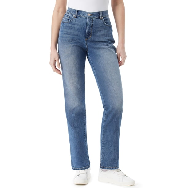 Pantalones Gloria Vanderbilt Amanda Clásicos de Tiro Alto y Corte Cónico