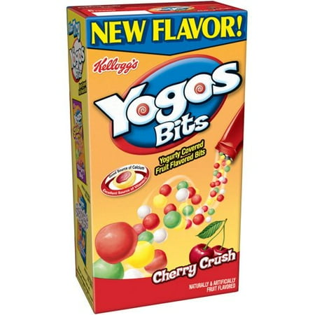 Kelloggs Yogos Fruit Flavored Snacks, 6 ea