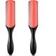 thumbnail image 1 of Cepillo de 9 filas para desenredar suavemente y realzar el cabello rizado, 1 of 5