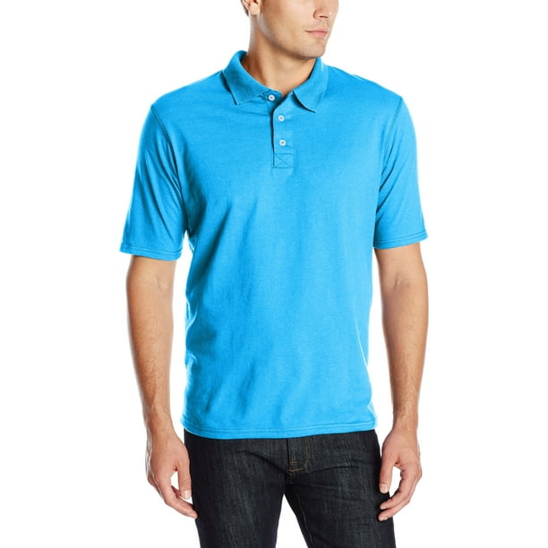 Hanes - Hanes Men's X-Temp Jersey Polo Shirt - Walmart.com - Walmart.com