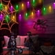 thumbnail image 5 of Cadena de luces LED con esqueleto para Halloween, decoración navideña, control remoto a batería para el hogar, decoración al aire libre, decoraciones para fiestas, 5 of 5