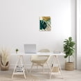 thumbnail image 2 of Warm Summer Palms Tropical Plant Arrangement Modern Abstraction 13 in x 19 in Framed Painting Art Print, by Stupell Home Décor, 2 of 6