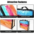 thumbnail image 3 of 10 Pieces Large Clear Travel Packing Cube ，Clear Vinyl Zippered Storage Bags See Through Moving Bag Plastic Storage Bags PVC Multipurpose Pouch with Handle for Sweater Shirts Dress Storage, 3 of 7