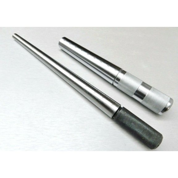 Steel Ring Mandrels Large Graduated Sizing Range 1-26 Jewelry Making - Set of 2
