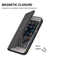 thumbnail image 4 of SaniMore for iPhone 15 Plus (6.7" 2023) Case, Hand Lanyard, Wallet Cover [Card Slots Cash Pocket] Kickstand Shockproof TPU PU Leather Folio Magnetic Drop-proof Full Protective Business Shell, Black, 4 of 11