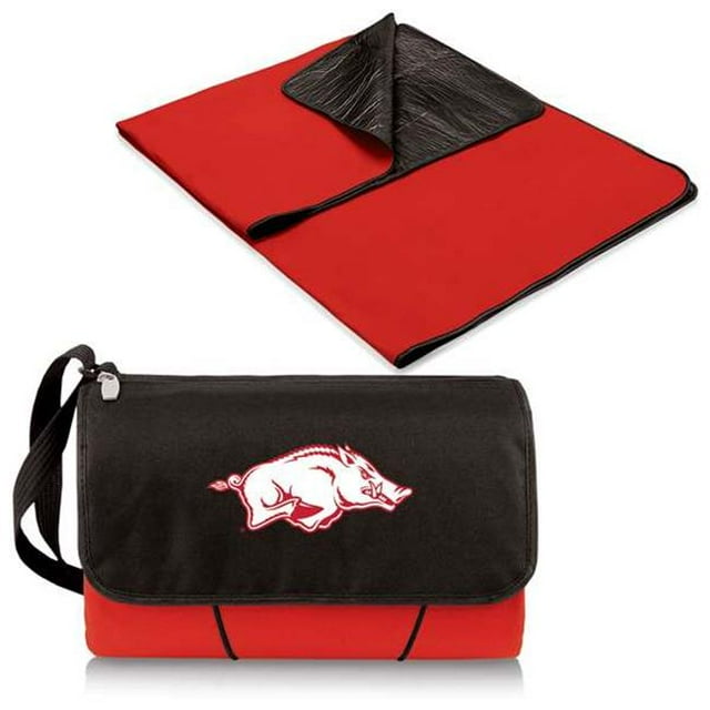 Picnic Time 820-00-100-034-0 Université de Arkansas Razorbacks Impression Numérique NCAA Couverture Fourre-Tout & 44; Rouge