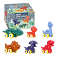 thumbnail image 1 of Juguetes De Dinosaurios Coche Para Niños 6pcs colores, 1 of 5