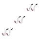 thumbnail image 1 of Sidaley 1 par de perchas para asiento trasero, reposacabezas de acero inoxidable, gancho para cartera, capacidad de carga máxima de 30 kg, estante de Rosado 3piezas Sidaley CBP229091, 1 of 6
