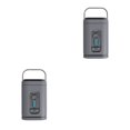 thumbnail image 1 of Soidarity Bomba de aire eléctrica portátil: esencial para los entusiastas del aire libre Portátil Conveniente PP Fácil de gris 1200mA gris 1200mA 2Conjunto, 1 of 6