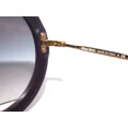 thumbnail image 5 of Miu Miu MiuMiu 06S 06 VYU-5D1 Gold Black Glitter Gray Gradient Sunglasses MU06SS, 5 of 5