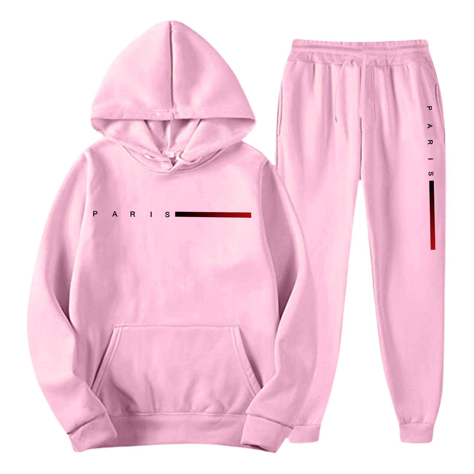Survêtement Homme à Capuche Bastwahl 2 Pièces - Grande Taille, Ample Et Confortable Pour Le Sport Et Le Quotidien