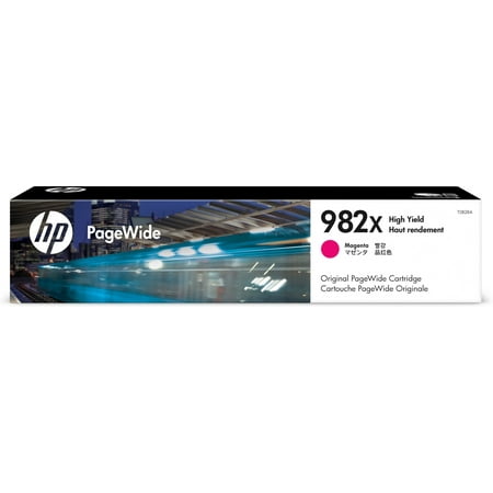UPC: 0190781050100 | HP 982X High Yield Magenta Original PageWide Cartridge  ~16 000 pages  T0B28A