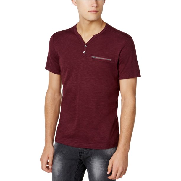 INC - Camiseta básica para hombre, color rojo, grande