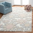 thumbnail image 2 of SAFAVIEH Kids Floral Flower Bursts Area Rug, Ivory/Pink, 5' x 8', 2 of 8