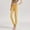 Yellow, variant on BZGTZT High Waisted Leggings for Women Cotton Compression Yoga Pants Tummy Control Opaque Slim Workout Running Pants
