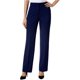 thumbnail image 2 of Kasper Pantalones Kate Casual para Mujer, Azul, 8 Kasper Pantalones, 2 of 2