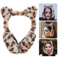 thumbnail image 2 of Cartoon Animal Ear Warmer Winter Outdoor Ear Cover Earmuff Warm Furry Earmuff, 2 of 4
