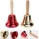 thumbnail image 2 of 2 piezas de cascabeles con mango de madera para bodas, cascabeles navideños, cascabeles de metal para Navidad, 2 of 5