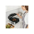 thumbnail image 3 of Ninja Foodi 5-in-1 4-Quart Air Fryer Roast Bake Dehydrate Indoor Electric Grill AG302, Black, 1, 1, 1, 3 of 3