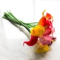thumbnail image 2 of Matsuzay 10X Plantas de imitación Decoración de jardín Calla Decoración nupcial de la boda Calcomanía de vacaciones Flor artificial Type2 NO2, 2 of 6