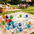 thumbnail image 6 of 70Pcs Glass Marbles, Solid Round Marbles for Board Games, DIY Decorations and Home Furnishings, Party Decorations (14mm & 16mm, Multicolor), 6 of 9