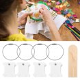 thumbnail image 3 of Sonew 8209,intersect,Plastic Floss Bobbin Set intersect‑Stitch Embroidery Thread Management Tool Manual Winding White, 3 of 11