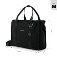 thumbnail image 3 of TOTTO Bolsa de Dama | Mujer Crossbody Tote con Porta Laptop 15.4'' - TOTE-BAG M negro M, 3 of 5
