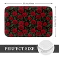 thumbnail image 2 of Kdxio Rose,16" x 24", Non-Slip Front Door Mats,Outdoor Welcome Mat Washable, 2 of 9
