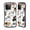 Bulldog, variant on Head Case Designs Dog Breed Patterns Pug Hybrid Case Compatible with Apple iPhone 15 Pro Max