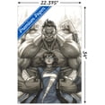 thumbnail image 3 of Marvel Comics - Ms. Marvel and Hulk - Champions #1 Wall Poster, 22.375" x 34", 3 of 3