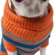 thumbnail image 3 of Suéter tipo polo para perro, tejido grueso, a rayas, a la moda, 3 of 4