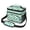 Alien UFO Pale, variant on Alien UFO Teal Pattern Insulated Lunch Box for Women Men, Medium Leakproof Cooler Bag with Adjustable Strap, 10"x6.7"x8"