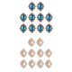 thumbnail image 1 of adornos de espalda plana Adornos Para álbumes De Recortes Con Botones Y Parte Posterior Plana De Diamantes De Imitación Azul Lago Beige Lago Azul Beige Magideal adornos de espalda plana, 1 of 7