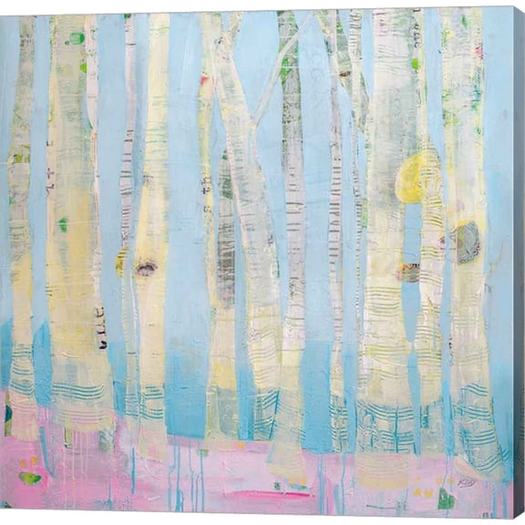 Great Art Now Winter Woods by Kellie Day, Canvas Wall Art, 24W x 24H
